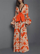 Load image into Gallery viewer, Autumn And Winter New Straight Pants Sexy Deep V Jumpsuit