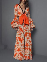 Load image into Gallery viewer, Autumn And Winter New Straight Pants Sexy Deep V Jumpsuit