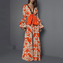 Load image into Gallery viewer, Autumn And Winter New Straight Pants Sexy Deep V Jumpsuit