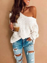 Load image into Gallery viewer, Autumn Winter New Hooded Jacket Knitted Sweater