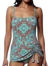 Load image into Gallery viewer, Women's Two Piece Print Bikini Vintage Swimsuit