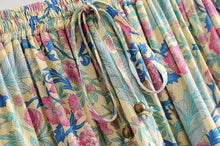 Load image into Gallery viewer, Spring New Elastic Waist Positioning Printing Large Swing Skirt