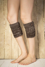 Load image into Gallery viewer, Boot cuff thick short-sleeved thick thick bamboo knit wool yarn socks - 11