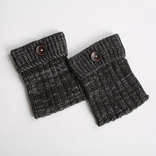 Load image into Gallery viewer, Boot cuff thick short-sleeved thick thick bamboo knit wool yarn socks - 11