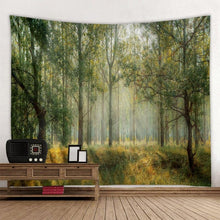 Load image into Gallery viewer, Beautiful Natural Forest Printed Large Wall Tapestry Cheap Hippie Wall Hanging Bohemian Wall Tapestries Mandala Wall Art Decor