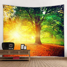 Load image into Gallery viewer, Beautiful Natural Forest Printed Large Wall Tapestry Cheap Hippie Wall Hanging Bohemian Wall Tapestries Mandala Wall Art Decor