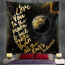 Load image into Gallery viewer, Tapestry Bohemian decoration wall hanging bedroom psychedelic scene starlight art home decoration