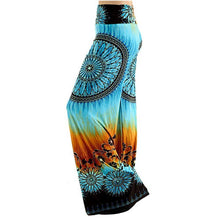 Load image into Gallery viewer, Women's Daily Casual Print Stretchy Wide Leg Lounge Long Pants