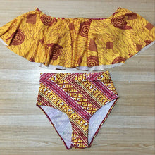 Load image into Gallery viewer, Strapless collar Hollow Bra Sexy Lingerie Bra Set Ruffles Intimates Ladies Underwear Set Lace Bra And Panty Set 3