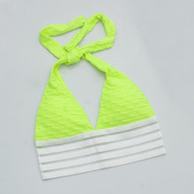 Load image into Gallery viewer, Sexy Deep V-Neck Halter Workout Women bar Women Clothing 11 Color