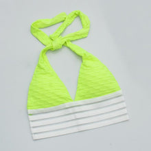 Load image into Gallery viewer, Sexy Deep V-Neck Halter Workout Women bar Women Clothing 11 Color