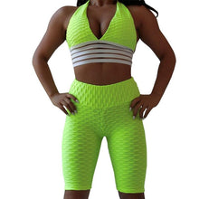 Load image into Gallery viewer, Sexy Deep V-Neck Halter Workout Women bar Women Clothing 11 Color