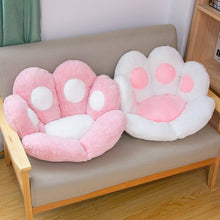 Load image into Gallery viewer, Chair Cushions, Cute Cat Paw Shape Plush Seat Cushions for Home Office Hotel Café New Style 2021