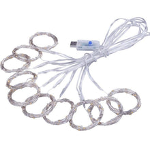 Load image into Gallery viewer, Christmas Decorations for Home 3m Curtain String Light Flash Fairy Garland Home Decor Navidad 2021 Xmas Decoration New Year 2022