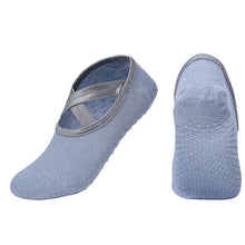 Load image into Gallery viewer, Cotton Yoga Socks Women Anti Slip Dance Professional Ballet Heel Protector Female Sports Dancing Calcetines Medias Pilates Socks