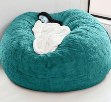 Load image into Gallery viewer, 183cm Fur Giant Removable Washable Bean Bag Bed Cover Comfortable Living Room Furniture Lazy Sofa Coat