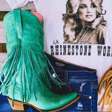 Load image into Gallery viewer, Boho Women Bohemia Style Gladiator Motorcycle Boots Fringed Cowboy Autumn Women Tassel Shoes