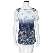 Load image into Gallery viewer, Womens Lace Blouses Summer Short Sleeve Tops Loose Shirt