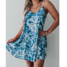 Load image into Gallery viewer, Women Fashionable Off Shoulder Printed Casual Short Mini Dress
