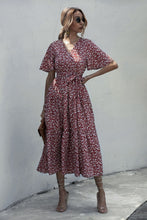 Load image into Gallery viewer, Casual V Neck Women Boho Style Summer Beach Long Dress