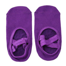 Load image into Gallery viewer, Women Professional Anti Slip Bandage Sports Yoga Socks Ladies Ventilation Pilates Ballet Socks Dance Sock Slippers