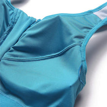 Load image into Gallery viewer, Hot Women Zipper Push Up Sports Bras Vest Underwear Shockproof Breathable Gym Fitness Athletic Running Yoga