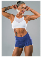 Load image into Gallery viewer, Sexy Butt Lift Workout Sports Shorts Women Fitness short Pants Peach Hips Dry High Waist Yoga workout Running Gym Shorts