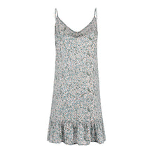 Load image into Gallery viewer, Women's Printing Beach Dress Off-Shoulder Short Sleeve Mini Dress