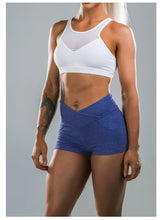 Load image into Gallery viewer, Sexy Butt Lift Workout Sports Shorts Women Fitness short Pants Peach Hips Dry High Waist Yoga workout Running Gym Shorts