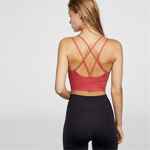 Load image into Gallery viewer, Ombre Seamless Breathable Yoga Sets Women Sportswear Cross Bra & Leggings Tight Fitness Sports Suit Yoga Set Tracksuit for Women