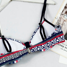 Load image into Gallery viewer, Women Sexy Bikini Sets Triangle Print Fashion Swimwear