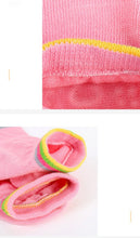 Load image into Gallery viewer, Women Sports Colorful Yoga Socks Hot Fitness And Pilates Cotton Socks Rainbow Workout Anti Slip Toe Socks Breathable Purple
