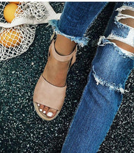 Load image into Gallery viewer, Women Sandals Plus Size Wedges Summer Flip Flop Platform Sandals