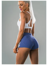 Load image into Gallery viewer, Sexy Butt Lift Workout Sports Shorts Women Fitness short Pants Peach Hips Dry High Waist Yoga workout Running Gym Shorts