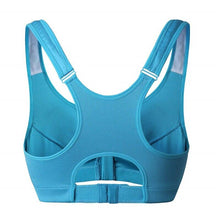 Load image into Gallery viewer, Hot Women Zipper Push Up Sports Bras Vest Underwear Shockproof Breathable Gym Fitness Athletic Running Yoga
