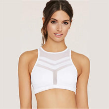 Load image into Gallery viewer, Pad Hot stamping Two Piece Suit Women Patchwork Yoga Set Sport Fitness Women Pants Leggings Push Up Yoga Pants Summer Sportswear