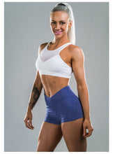 Load image into Gallery viewer, Sexy Butt Lift Workout Sports Shorts Women Fitness short Pants Peach Hips Dry High Waist Yoga workout Running Gym Shorts