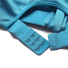 Load image into Gallery viewer, Hot Women Zipper Push Up Sports Bras Vest Underwear Shockproof Breathable Gym Fitness Athletic Running Yoga
