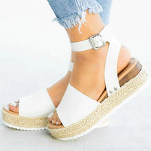 Load image into Gallery viewer, Women Sandals Plus Size Wedges Summer Flip Flop Platform Sandals