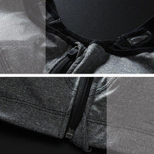 Load image into Gallery viewer, Hot Women Zipper Push Up Sports Bras Vest Underwear Shockproof Breathable Gym Fitness Athletic Running Yoga