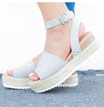 Load image into Gallery viewer, Women Sandals Plus Size Wedges Summer Flip Flop Platform Sandals