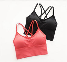 Load image into Gallery viewer, Ombre Seamless Breathable Yoga Sets Women Sportswear Cross Bra & Leggings Tight Fitness Sports Suit Yoga Set Tracksuit for Women