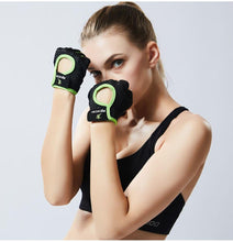 Load image into Gallery viewer, Summer men/women fitness gloves gym weightlifting cycling yoga bodybuilding training thin breathable non-slip half finger gloves