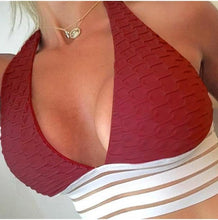 Load image into Gallery viewer, Sexy Deep V-Neck Halter Workout Women bar Women Clothing 11 Color