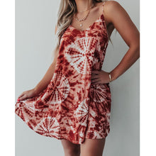 Load image into Gallery viewer, Women Fashionable Off Shoulder Printed Casual Short Mini Dress
