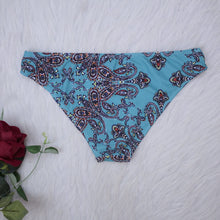 Load image into Gallery viewer, Women's Two Piece Print Bikini Vintage Swimsuit