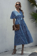 Load image into Gallery viewer, Casual V Neck Women Boho Style Summer Beach Long Dress