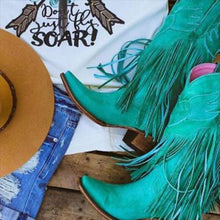 Load image into Gallery viewer, Boho Women Bohemia Style Gladiator Motorcycle Boots Fringed Cowboy Autumn Women Tassel Shoes