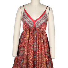 Load image into Gallery viewer, Woman's Boho Dress V-Neck Sleeveless Spaghetti Strap Long Dress