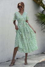 Load image into Gallery viewer, Casual V Neck Women Boho Style Summer Beach Long Dress